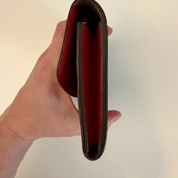 Louis Vuitton Emilie Damier Ebene Wallet - Picture 8 of 14